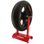 Equilibreuse de roues de moto autobest manuelle