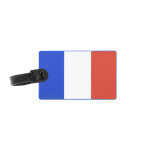 Etiquette identification bagage drapeau france norauto