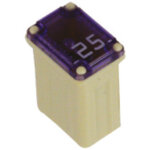 Fusible bloc de type j - case micro restagraf 32v 25 a