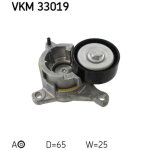 Galet d'accessoires skf vkm33019