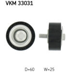 Galet d'accessoires skf vkm33031