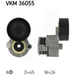 Galet d'accessoires skf vkm36055