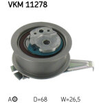 Galet tendeur de courroie skf vkm 11278