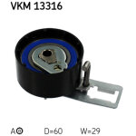 Galet tendeur de courroie skf vkm 13316