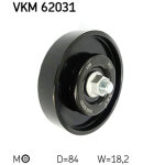 Galet tendeur de courroie skf vkm 62031