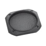 Grille carre phonocar avec ouvertures pour haut - parleurs de 130 mm ref. 03003
