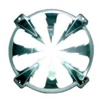 Grille phonocar ronde en aluminium pour woofer de  270 mm ref. 03026