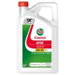 Huile moteur castrol gtx 5w - 30 rn17 essence et diesel 5l