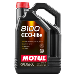Huile moteur motul 8100 eco - lite 0w30 5l