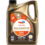 Huile moteur totalenergies quartz 5000 15w40 diesel 2 l Huile moteur totalenergies quartz 5000 15w40 diesel 2 l