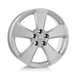 Jante alu aluett 87 18 pouces - 7. 5x18 5x112 et52 silver coated
