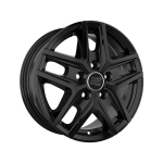 Jante alu msw msw 40 van 16 pouces - 6. 5x16 5x118 et65 noir brillant