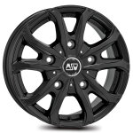 Jante alu msw msw 48 van 17 pouces - 7x17 5x120 et55 noir mat