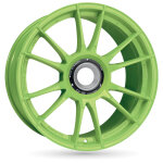 Jante alu oz ultraleggera hlt cl 20 pouces - 9x20 1x130 et49 vert acide