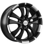 Jante alu ronal r59 17 pouces - 7. 5x17 5x120 et35 jetblack - matt - hornkopiert