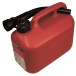 Jerrican carburant 10l autobest en plastique rouge