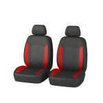 Jeu de 2 housses universelles sièges avant voiture norauto deimos noir et rouge avec Jeu de 2 housses universelles sièges avant voiture norauto deimos noir et rouge avec
