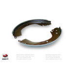 Jeu de 4 m�choires de frein nps d350o06