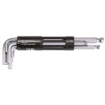 Jeu de 8 cl�s m�les 6 pans � t�te sph�rique longues, 2 � 10 mm