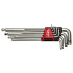 Jeu de 9 cls mles 6 pans 151. 2800 ks tools