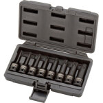 Jeu de douilles À chocs torx carré 1 / 2'' 911. 0901 ks tools 8 pièces Jeu de douilles À chocs torx carré 1 / 2'' 911. 0901 ks tools 8 pièces