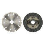 Kit 6 disques ryobi pour meuleuse 125 mm rak6agd125