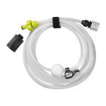 Kit d aspiration 6m ryobi avec crpine et filtre rac769
