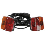 Kit d'�clairage magn�tique avec c�ble entre feux de 4 m et c�ble d'alimentation de 12