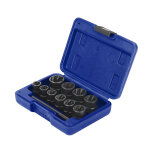Kit extracteur de boulons endommagés norauto 11 pièces Kit extracteur de boulons endommagés norauto 11 pièces