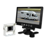 Kit vido de recul avec camra blanche & cran lcd 7 beeper - rwec79x