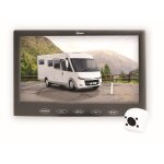Kit vido recul avec micro - camra blanche & cran led 7 beeper - rw109cc