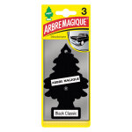 Lot de 3 d�sodorisants voiture arbre magique black classic