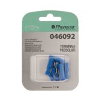 Lot de 4 prises femelles + 4 prises m�les rondes pr�siol�es pour c�ble 2, 6 mm�