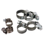 Lot de 6 colliers de serrage À vis de 8 À 22mm Lot de 6 colliers de serrage À vis de 8 À 22mm