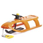 Luge bob control orange