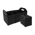 Organisateur de coffre pliable norauto avec couvercle et poche réfrigérante Organisateur de coffre pliable norauto avec couvercle et poche réfrigérante