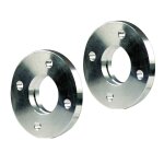 Paire d'largisseurs de voie 4 trous x 100 x 16 mm bratex