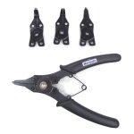 Pince  circlips avec 4 ttes norauto