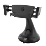 Support t�l�phone avec m�choires automatiques noir tnb sur tableau de bord ou