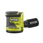 Ponceuse excentrique 125 mm ryobi avec systme d'aspiration de poussires rros18 - 0
