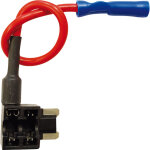 Porte - fusible drivateur pour fusible plat  broches type mini low profile restagraf