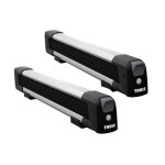 Porte - skis sur barres de toit thule snowpack 7322