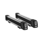 Porte - skis sur barres de toit thule snowpack 7324