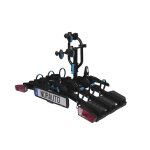 Porte - vlos sur attelage norauto e - fit 200 - 3 pour 3 vlos compatible vlo lectrique
