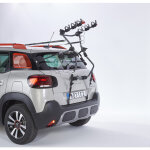 Porte - vélos sur hayon shiva fixation sur barres de toit ou barre railing mottez pour Porte - vélos sur hayon shiva fixation sur barres de toit ou barre railing mottez pour