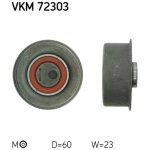 Poulie damper skf vkm 72303