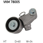 Poulie damper skf vkm78005