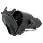 Prise femelle 7 broches en plastique pour rallonge norauto