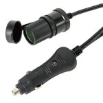 Rallonge norauto pour allume - cigare 5 m 12 / 24v 10a