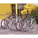 R�telier range 9 v�los au sol sur 2 niveaux mottez b133v9